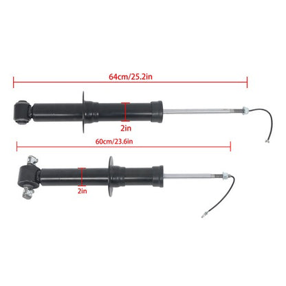 Solid Spare Front Rear Shock Absorbers w/Magnetic*4 For Cadillac Escalade Tahoe Yukon 21-25