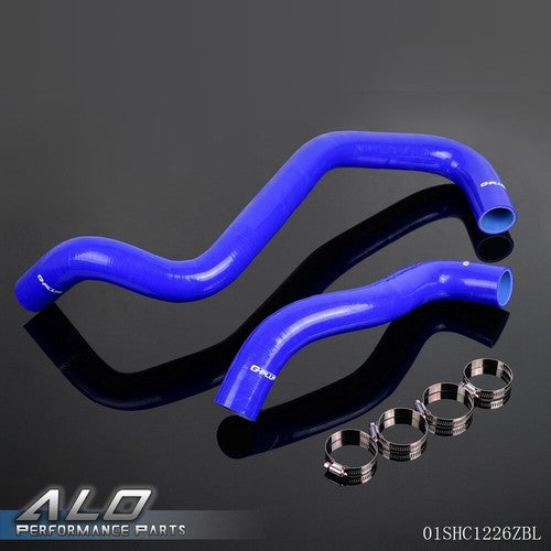 Solid Spare Fit For Ford Super Duty Powerstroke Diesel 7.3L Silicone Radiator Hose Kit Blue