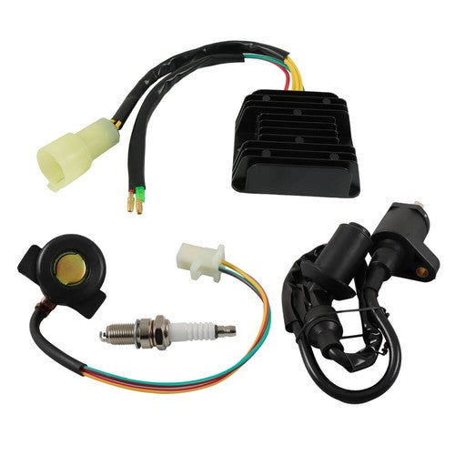 Solid Spare For Honda 1993-2000 Fourtrax 300 TRX300 TRX300FW 4x4 Voltage Regulator Rectifier