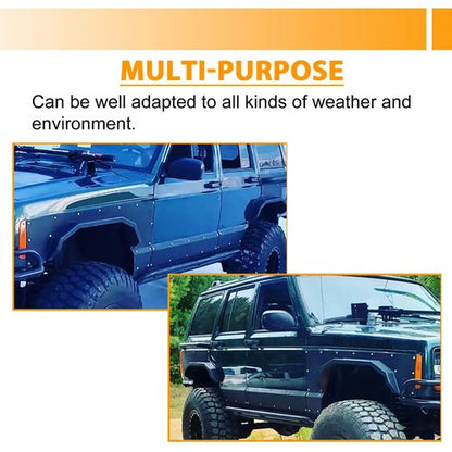 Solid Spare Lower Door Side Panel Armor For 1984-2001 Jeep Cherokee XJ 4-Door Brand New