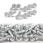 Solid Spare Fit For Toyota Honda Lexus Front & Rear License Plate Screws 100pcs