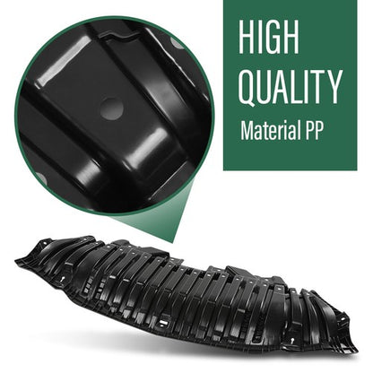 Solid Spare Fit For 16-21 Mercedes-Benz C300 Front Engine Splash Shield Guard Under Cover