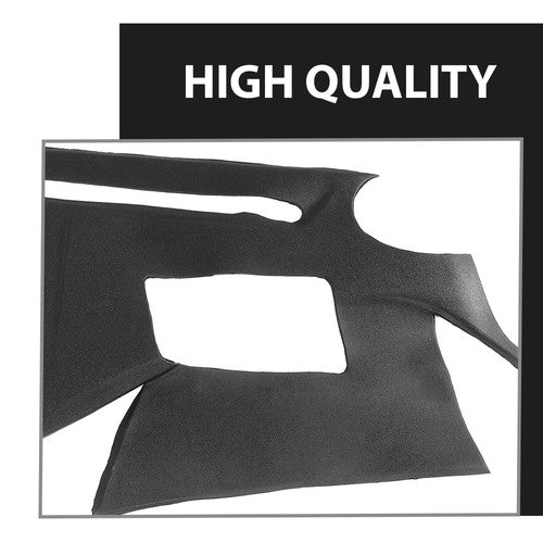 Solid Spare TPE Dashboard Dash Cover Cap Overlay Black Fit For Hyundai Sonata 2011-2014