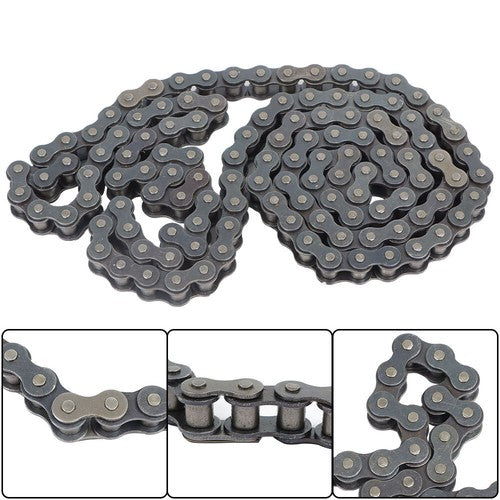 Solid Spare 10ft Stainless Steel Roller Chain x with Free Connecting Links 1 connector #80