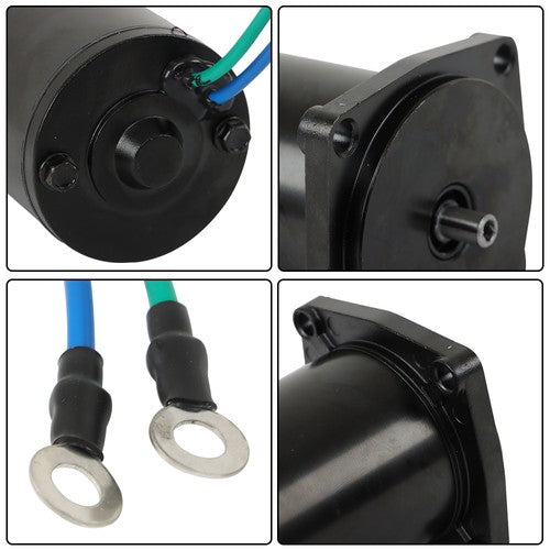 Solid Spare 12V Trim/Tilt Motor 2Wire 4Bolt 38100-87J00-0EP For SUZUKI DF40 & DF50 1999-2010