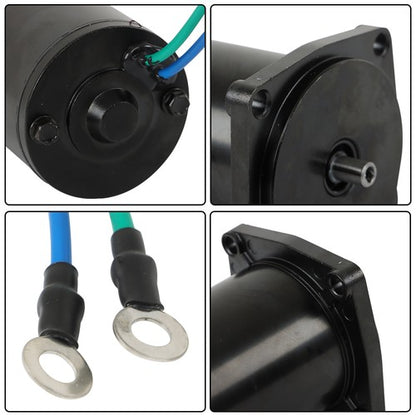 Solid Spare 12V Trim/Tilt Motor 2Wire 4Bolt 38100-87J00-0EP For SUZUKI DF40 & DF50 1999-2010