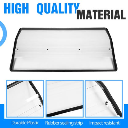 Solid Spare Clear Rear Windshield for Can-Am Commander 700 Max 1000R DPS/XT/XMR 2021-25 ATV