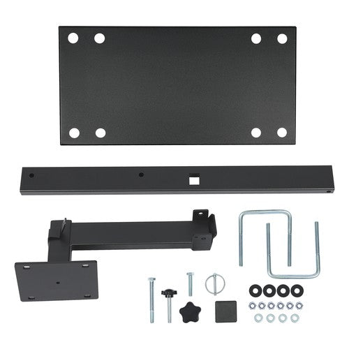 Solid Spare For 4'' Bumper Universal Steel Bumper-Mounted RV Griddle Plate For Grilling