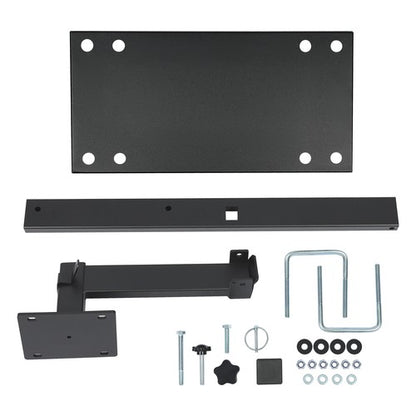 Solid Spare For 4'' Bumper Universal Steel Bumper-Mounted RV Griddle Plate For Grilling