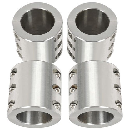 Solid Spare Upgrated 4PCS Steel Tube Clamps For 1.875" 1-7/8" Size Tube Roll Cage Mount