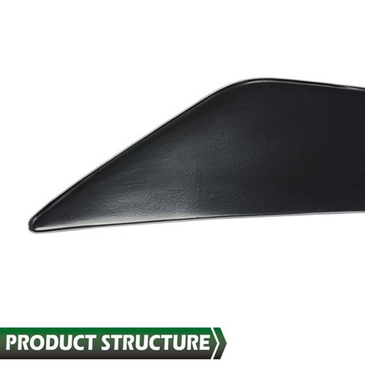 Solid Spare 2pcs Door Panel Insert Textured Black Fit For 2010-2014 Ford Mustang Replacement