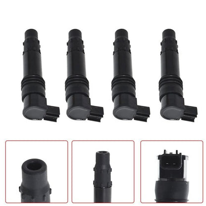 Solid Spare 4PCS 129700-4400 Ignition Coils Packs For Suzuki Hayabusa GSX1300R 99-09 11-12