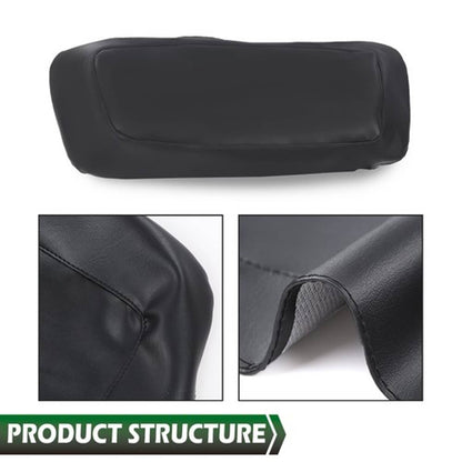 Solid Spare Fit For 2014-2023 Harley Touring FLH FLT Model Saddlebag Lid Cover Leather Black