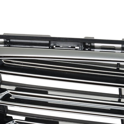 Solid Spare Front Bumper Upper Lower Grill Assembly Plastic Chrome For Ford Fusion 2017-2018
