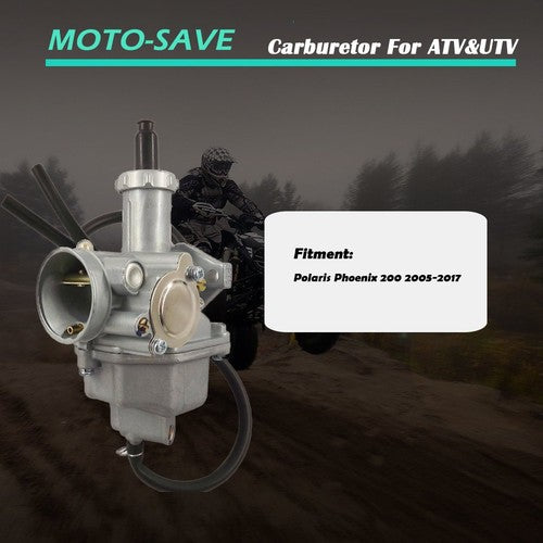 Solid Spare Carburetor Fit For 2005-2017 Polaris Phoenix 200 USA