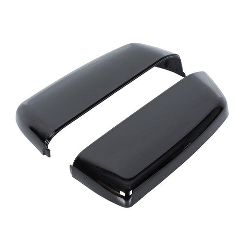Solid Spare Fits For Chevy Silverado GMC Sierra 2014-2019 Gloss Black Tow Mirror Cap Cover
