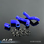 Solid Spare Blue Silicone Intercooler Turbo Pipe Hose Fit For Land Rover Freelander TD4