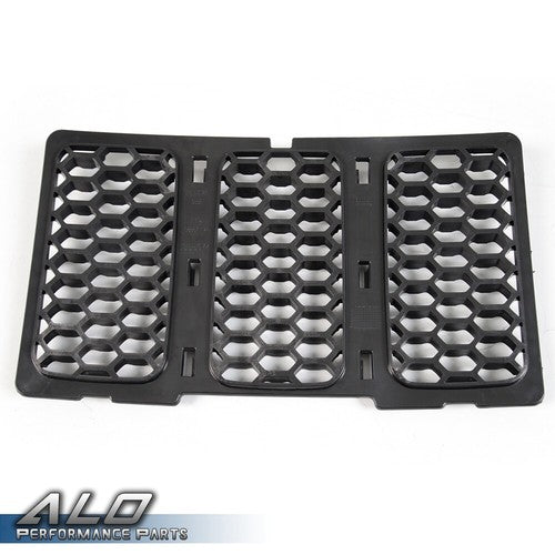 Solid Spare Fit For 2014-2016 Jeep Grand Cherokee Front Grille Inserts Mesh Honeycomb Cover