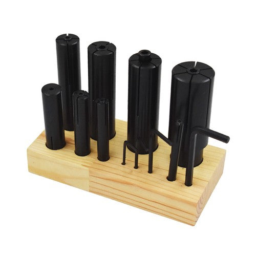 Solid Spare 8 Pcs Expanding Arbor Set Mandrels 1/4" to 1-1/4" High Precision Lathe Milling