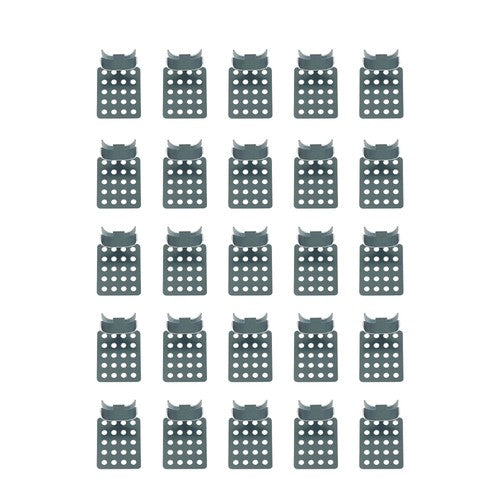 Solid Spare (25) Heat Cable Roof Clip For Securing Ice Dam Heat Tape and Heat Cable to Roofs