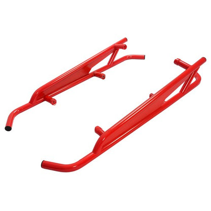 Solid Spare Side Nerf Bars Rock Slider 2-Seater Tree Kicker For Can Am Maverick X3 2017-2024