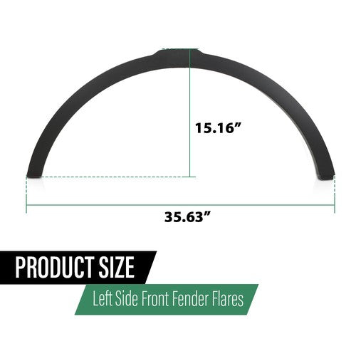 Solid Spare Left Driver Front Fender Flare Fit For 2012-2017 Land Rover Range Rover Evoque