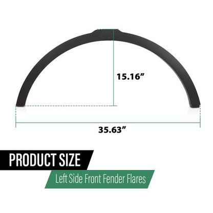 Solid Spare Left Driver Front Fender Flare Fit For 2012-2017 Land Rover Range Rover Evoque