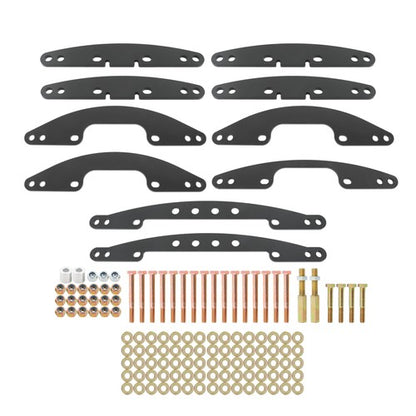 Solid Spare New ATV Front Widening Kit Fit For Honda TRX250X 2009 2010 2011 2012 2013 Black