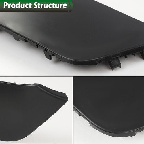 Solid Spare Fit For 2017-2020 Nissan Rogue Front Bumper Tow Hook Cover 622A0-6FL0H