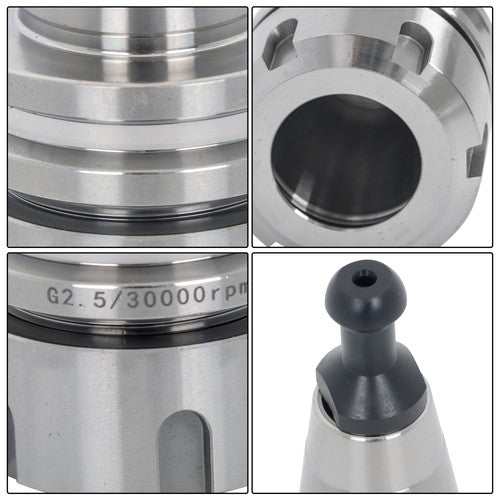 Solid Spare 5 Pcs ISO30 ER32 50 Collet Chuck Tool Holder G2.5 30000 RPM CNC Machine