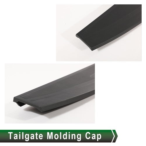 Solid Spare Tailgate Molding Cap Protector Fit For 2019-2022 Chevy Silverado/GMC Sierra 1500
