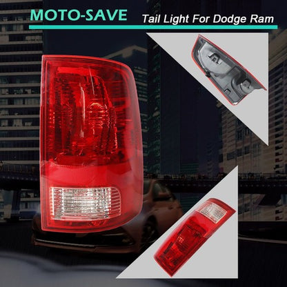 Solid Spare Brake Lamp Tail Light w/Bulbs Replace RH Side For 09-20 Dodge Ram 1500 2500 3500