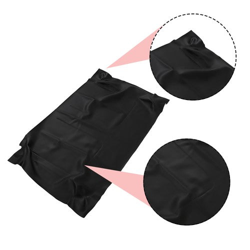 Solid Spare For Yamaha G29 / Drive Golf Cart Black Front Seat Bottom Cover 2007-2016
