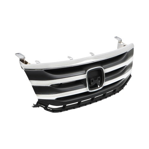 Solid Spare Replaces Front Bumper Upper Grille Grill Compatible For Honda Odyssey 2011-2013
