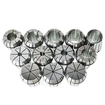 Solid Spare ER40 Spring Collets 12Pcs Size 1/8 3/16 1/4 5/16 3/8 1/2 5/8 3/4 1 1-1/16 1-1/8