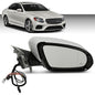 Solid Spare Fit For 16-2020 Mercedes Benz W213 E Class White Right Side Mirror w/ Blind Spot