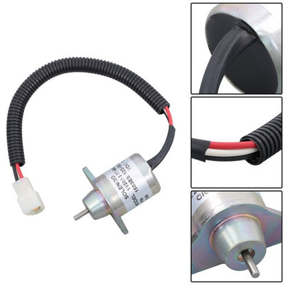 Solid Spare FUEL SHUTDOWN SHUT OFF SOLENOID 119653-77950 For YANMAR For KUBOTA TRACTOR