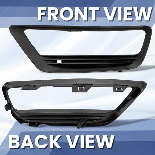 Solid Spare For Honda Accord LX EX EX-L Sport 2013-15 Fog Light Trim Bezel Cover #HO1038111