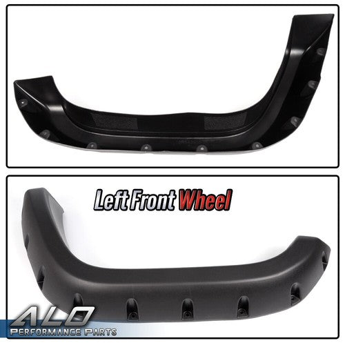 Solid Spare Fit For 84-01 Cherokee XJ 4-Door Pocket Rivet Off-road Wheel Wide Fender Flares
