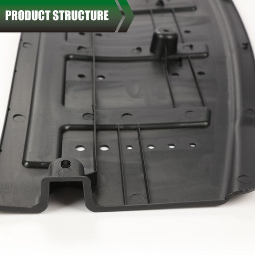 Solid Spare Front Engine Splash Shield Under Cover Fit For 2010-2012 Hyundai Genesis Coupe