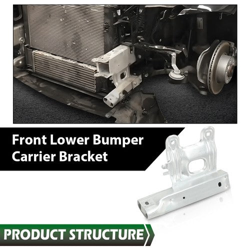 Solid Spare Fit For 2012-2017 BMW 320i 330 Front Left Side Lower Bumper Carrier Bracket