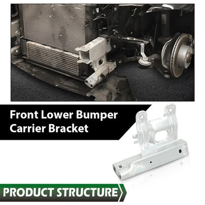Solid Spare Fit For 2012-2017 BMW 320i 330 Front Left Side Lower Bumper Carrier Bracket