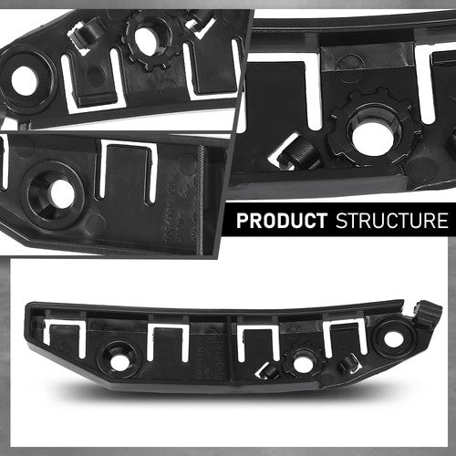 Solid Spare Fit For 17-20 Tesla Model 3 Front Bumper Bracket Retainer Left Driver Side