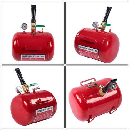 Solid Spare 145PSI Air Tire Bead Seater Blaster Tool Seater Inflator Truck Car 7.5 Gallon