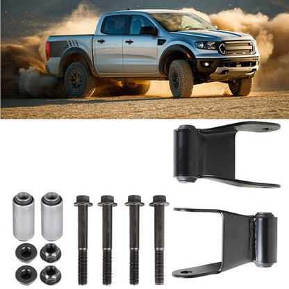 Solid Spare For Mazda B2300 B2500 B3000 Truck Rear Leaf Spring Shackle Bracket Repair Kit