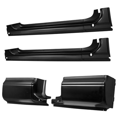 Solid Spare For 1997-2004 Dodge Dakota pickup Club Cab/ Extended Cab Corners Rocker Panels