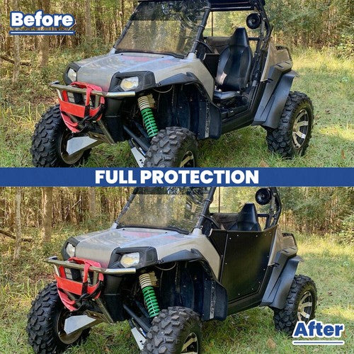 Solid Spare Complete Aluminum Doors Set For 2008-2021 Polaris RZR/RZR-S XP 570 800 900