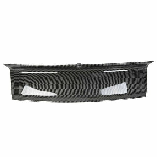 Solid Spare CARBON FIBER LOOK TRUNK PANEL DECKLID REAR TRIM COVER FOR 2015-2023 MUSTANG GT