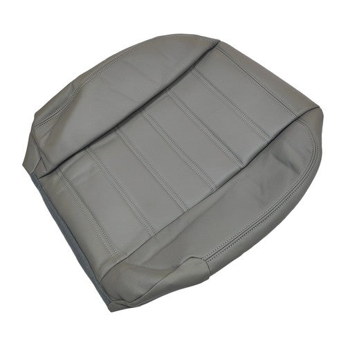 2003 to 2007 For Hummer H2 Front Driver Side Bottom Leather Seat Cover Gray