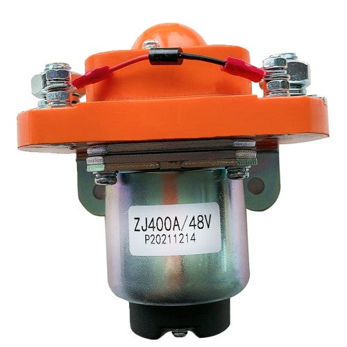 Solid Spare Golf Cart Contactor Solenoid Heavy Duty 48V ZJ-400A